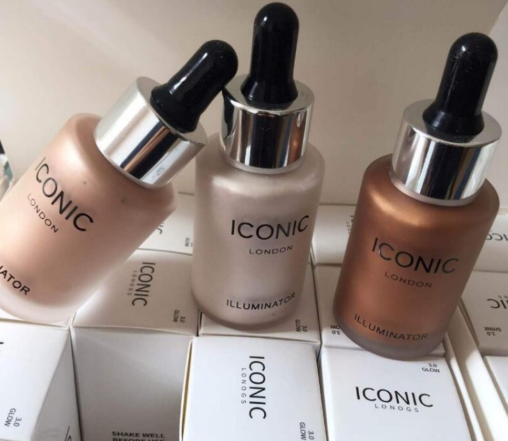 New ICONIC london six-color multi-purpose dropper high gloss liquid foundation high gloss brightening repair fluid