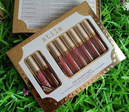 8 Lip Gloss Set Non-stick Cup  Glaze