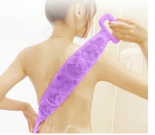 Bath Towel Silicone Rubbing Back Towel